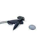 Mini Push Dagger Neck Knife