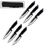 Ninja Hero Throwing Knives - Hero Edge Knife Set - 6.5 Inch Throwing Knives