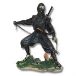 Grappling Hook Ninja Statue