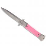 Pink Stiletto Folding Knife