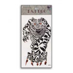 Raging Tiger Animal Spirit Temporary Tattoo