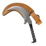 Railroad Spike Crescent Knife