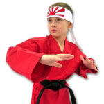 Red Karate Costume