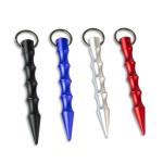 Ribbed Grip Kubotan Keychain