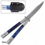 Sapphire Steel Butterfly Knife
