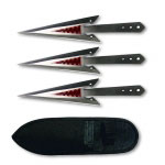 Silver Arrow Throwing Knives
