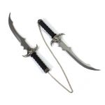 Skull Handle Double Daggers