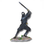 Slashing Sword Ninja Statue
