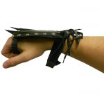 Spiked Gauntlet with Hidden Daggers