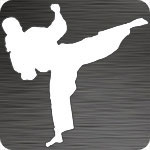Taekwondo Girl Car Decal