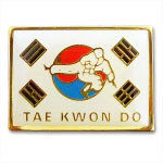 Korean Taekwondo Lapel Pin