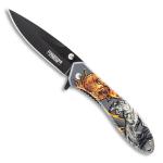 Tiger Dragon Pocket Knife