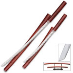 Tiger Stripe Nodachi Sword Set