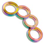 Titanium Finish Folding Knuckles