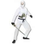 White Ninja Avenger Costume