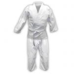 White Single Weave Judo Uniform