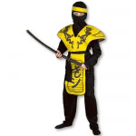 Yellow Dragon Ninja Costume