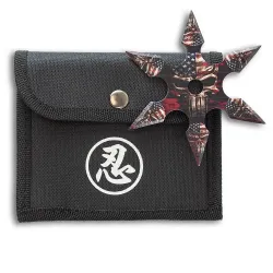 American Skull Ninja Star