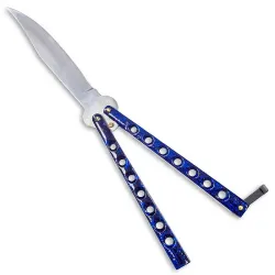 Basic Blue Butterfly Knife