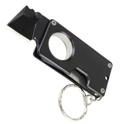 Black EDC Keychain Knife