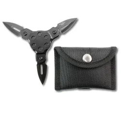Black Foldable Throwing Star