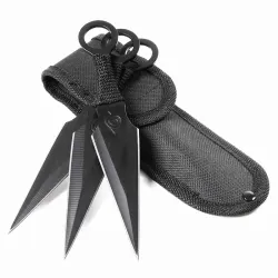 Black Kunai Throwing Knives