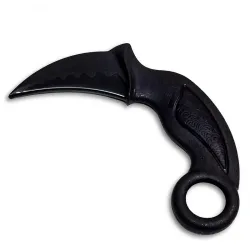 Black Polypropylene Training Karambit