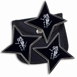 Black Shinobi Ninja Stars