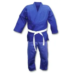 Blue Single Weave Judo Uniform