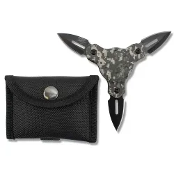 Camo Foldable Throwing Star