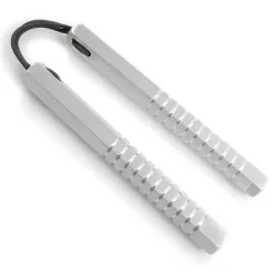 Corded Hexagon Nunchaku with Grip