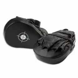 Curved Leather Focus Mitts