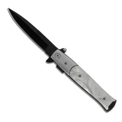 Dark Pearl Handle Stiletto