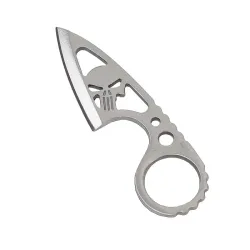 Dark Skull Neck Knife