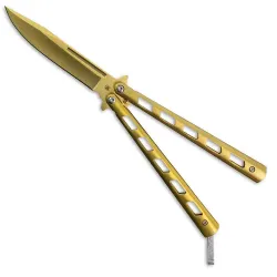 Gold Rush Butterfly Knife