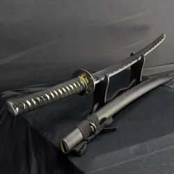 Hand-Forged Carbon Steel Katana