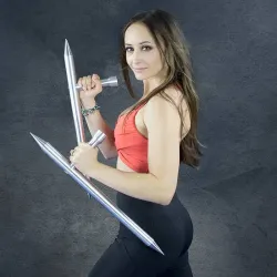 Removable Spike Aluminum Tonfa