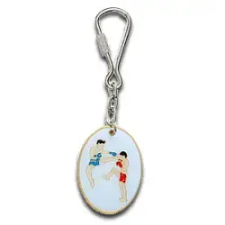 Kickboxing Keychain