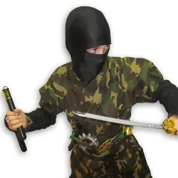 Kids Deluxe Camo Ninja Costume