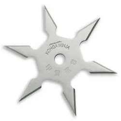 Kohga Silver 6 Point Star