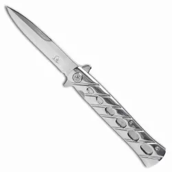 Modern Metallic Pocket Knife