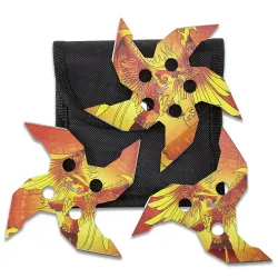Phoenix Throwing Star Set