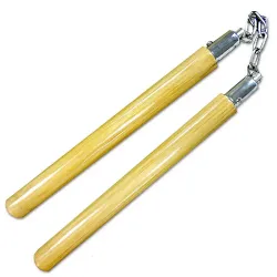 Polished Rattan Nunchaku