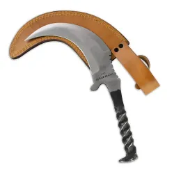 Railroad Spike Crescent Knife