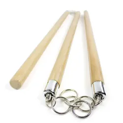 Rattan Three-Section Staff