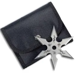 Silver Dragon 6 Point Shuriken