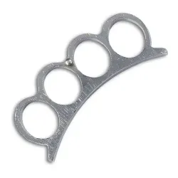 Compact Silver Knuckle Duster