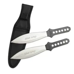 Silver Wings Throwing Knives