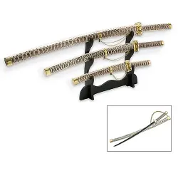 Snake Skin Samurai Sword Set
