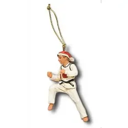 Taekwondo Christmas Ornament